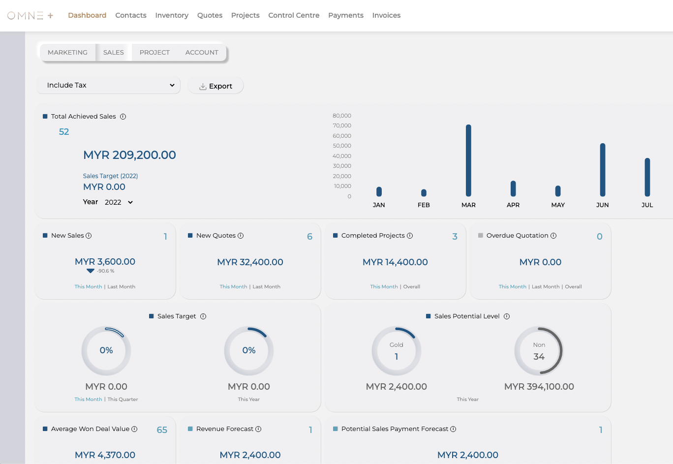 OMNE+ AI quotation assistant — BixTech case study